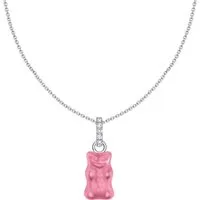 THOMAS SABO Kette mit Anhänger THOMAS SABO x HARIBO Schmuck: Kette mit Goldbär, mit Kristallglas, Zirkonia (synth)