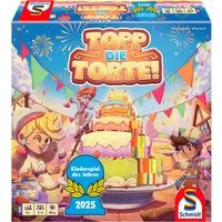 Schmidt Spiele Spiel Topp die Torte, Kinderspiel des Jahres 2025, Made in Germany