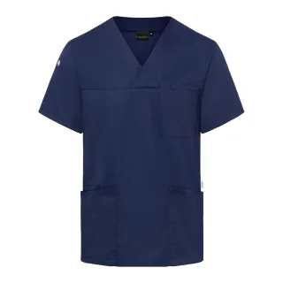 Karlowsky - "Essential" Arbeitsschürze Zum Anschlüpfen für Herren kurzärmlig (Marineblau)