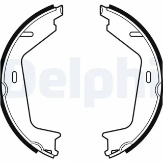 Delphi Bremsbacken hinten Volvo Xc90