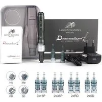 Lalano`S Cosmetics Micro-Needling Doktor needle pen, Kosmetikbehandlungsgerät, Mitesserentferner, Porenreiniger, Anti-Aging-Gerät, Akne Behandlung, Mikrodermabrasionsgerät, Derma Pen