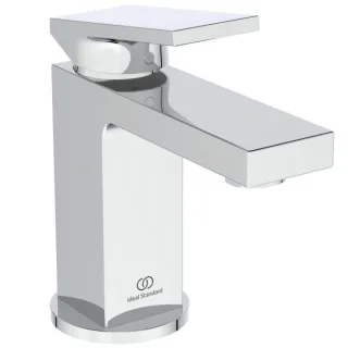 Ideal Standard Piccolo Extra Waschtischarmatur BD502AA 64x167x153 mm, mit Ablaufgarnitur, Ausladung 100mm, verchromt