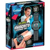 Clementoni® Experimentierkasten Galileo Spy, Inkognito Spionage-Uhr