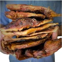 Breers Pet Food Rinderkopfhautplatten getrocknet 500 Gramm Hundeleckerlie, Einzelfuttermittel für Hunde für: Hunde, Harter Kauartikel, Leckerli getreidefrei, Hundesnack zuckerfrei