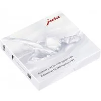 Jupiter Küchenmaschinen Küchenmaschinen Zubehör-Set Jura HP1 Zubehörset für Milchsystem Zubehörteile., Zubehör für Jura Kaffeevollautomaten, Individuell zuschneidbare Milchschläuche
