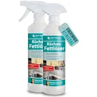 HOTREGA® Küchen Fettlöser Küchenreiniger Fettreiniger Fettentferner Öl 500ml Küchenreiniger
