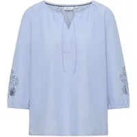 CECIL Blusenshirt Chambray Deco Blouse