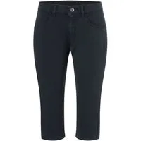 MAC Caprihose Capri-Summer-Clean Sommerhose Kniebedeckend mit kleinem Schlitz am Saum