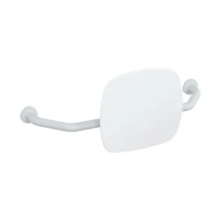Hewi 801 Rückenstütze 801.51B917198 Wandabstand 150mm, matt, Lehne signalweiß, signalweiß