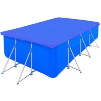 vidaXL Pool-Abdeckplane, Poolabdeckung PE Rechteckig 90 g/qm 540x270 cm
