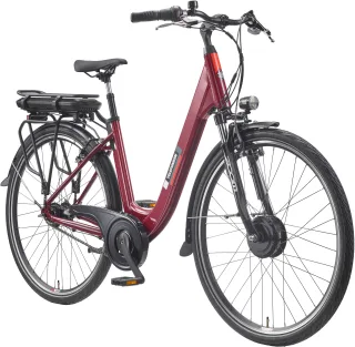 Telefunken "Multitalent RC845" 7 Gang Shimano Nabenschaltung Frontmotor 250 W 28 Zoll, Straßenzulassung, ca. 100 km Reichweite, Pedelec, Elektrofahrrad für Herren u. Damen, tiefer Einstieg