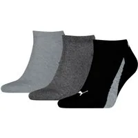 PUMA Sneakersocken PUMA UNISEX LIFESTYLE SNEAKERS 3P (3-Paar) Flache Zehennaht, Rippenbündchen