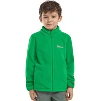 Jack Wolfskin Fleecejacke TAUNUS JACKET K hochschließender Kragen, mit Reißverschluss, atmungsaktiv, winddicht