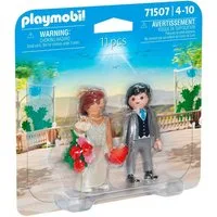 Playmobil® Hochzeitspaar (71507), Duo Pack Konstruktions-Spielset, (11 St), Made in Europe