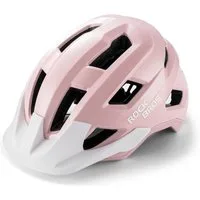 ROCKBROS Fahrradhelm LK-67, Leichter Helm mit Visier und optimaler Luftzirkulation