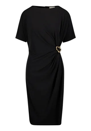 Vera Mont - Jerseykleid Schwarz - Gr. - 38