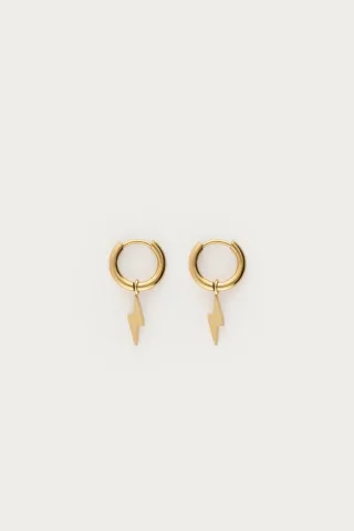 My Jewellery - Ohrringe mit Blitz gold - Gr. - OS