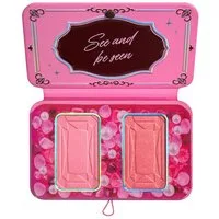 NYX PROFESSIONAL MAKEUP Rouge Bridgerton Royal Flush Blush Palette 01, mit Sheabutter, Mangobutter und Mandelbutter