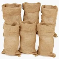 BURI Unkrautvlies Jutesack 60x30cm ca. 25kg Jute Jutesack Kartoffelsack Säcke Jutesäcke