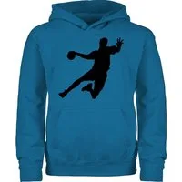 Shirtracer Hoodie Handballer I Geschenk Handballer I Handball Geschenke Kinder Sport Kleidung