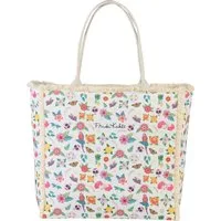 Frida Kahlo Henkeltasche Frida Kahlo Henkeltasche Canvas natur (Henkeltasche), Damen Henkeltasche Canvas, weiß, natur, mehrfarbig ca. 39cm x ca. 40cm