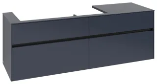 Villeroy & Boch Waschtischunterschrank Collaro C029B0 1600x548x500mm m. Bel. 4 Ausz. Waschtisch li M C029B0VQ