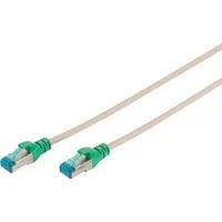 Premium Cat.5e SF/UTP Crossover Patchkabel grau, 2 Meter
