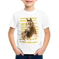 style3 T-Shirt Reiterferien pferde reiten bauernhof falbe brauner