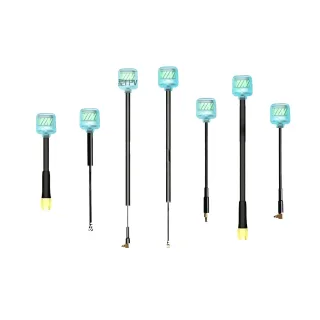 5.8GHz Candy-Style Transparent FPV Antenna, LHCP/RHCP | IPEX/SMA/MMCX | 86mm/150mm | Long-Range for Racing, Freestyle &