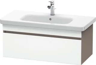 Duravit DuraStyle Waschtischunterbau wandhängend Weiß & Basalt Matt 930x448x398 mm - DS638201843 DS638201843