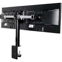 FLEXISPOT Monitor-Halterung D1D/D1DP, (Monitorhalter Tischhalterung Standfuß mit 2 Armen für 2 Monitore)