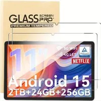 SmartUP Displayschutzglas für Tabwee T90 / W90 11" Display Panzerfolie Hartglas Full Screen 9H für Tabwee T90 / W90