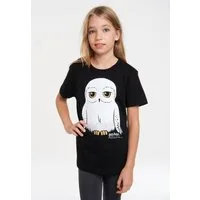 LOGOSHIRT T-Shirt Harry Potter – Hedwig mit lizenziertem Print