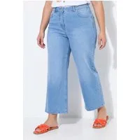 Angel of Style Regular-fit-Jeans Jeans-Culotte weites Bein 5-Pocket