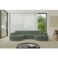 ALTDECOR Wohnlandschaft MARI-U1, Sofa Praktische Bequeme Funktionsecke Couch U-Form Eckcouch, Corner Sofa U-Form Vielseitige Sofa Wohnlandschaft Wohnzimmer
