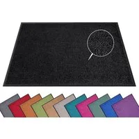 HANSE Home Fußmatte Wash & Clean, rechteckig, Höhe: 7 mm, Schmutzfangmatte, Türmatte, In- und Outdoor, Teppich, Läufer, waschbar