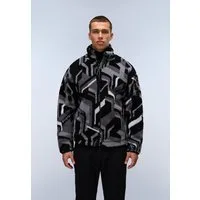 Napapijri Fleecepullover T-FIEMME mit hohem Stehkragen, wärmendes und atmungsaktives Polyester
