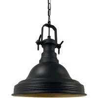 Bamyum Pendelleuchte Bamyum Pendelleuchte Ulmete Handgemalte Deckenlampe Ø30 cm Metall Lamp, ohne Leuchtmittel