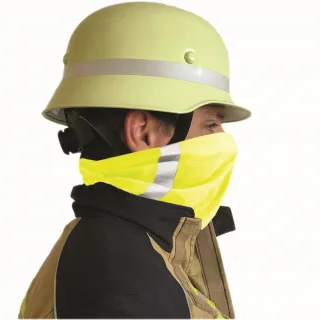 Feuerwehr Mundschutz und Schal | Loop | leuchtorange ohne Reflexstreifen leuchtorange ohne Reflexstreifen