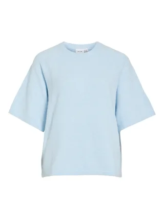 VILA - VILIGA 2/4 O-NECK KNIT TOP - NOOS - Gr. - XS