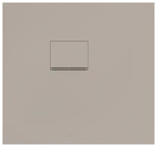 Villeroy & Boch Duschwanne Squaro Infinity 800x750x40mm, flächenbündiger Einbau links Antirutsch Alm UDQ8075SQI2LVAL