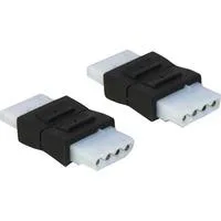 Adapter 4Pin 5,25" Buchse > Buchse schwarz