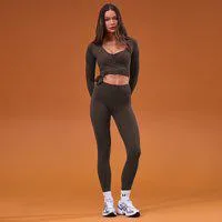 MP Damen Tempo Wickel-Top – Kakao - S