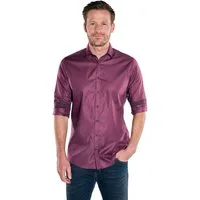 Engbers Langarmhemd Herren Hemd "My Favorite", Bordeaux