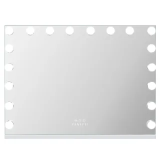 Vanitii Schminkspiegel, Weiß, Metall, Mode, Rechteckig, 80x58x3 cm, Spiegel, Schminkspiegel