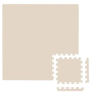 Littletom Spielmatte, Beige, Kunststoff, Rechteckig, 30x30 cm, waschbar, Teppiche & Böden, Teppiche, Teppich Kinderzimmer