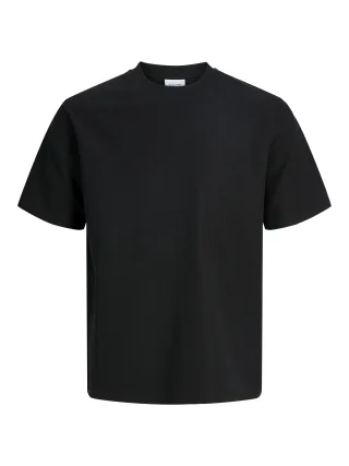 JACK&JONES - JJEAUSTIN TEE SS NOOS Black - Gr. - L