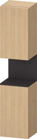 Duravit Qatego Hochschrank Natur Eiche Matt 400x360x1760 mm - QA1346L80300000 QA1346L80300000