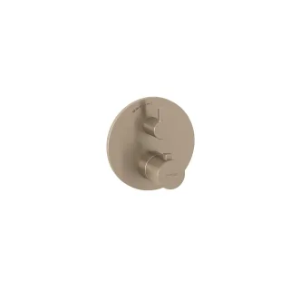 KLUDI NOVA FONTE Unterputz-Thermostat Feinbau-Set für 1 Verbraucher, für 88022 Stainless Brushed Nic 20885N515