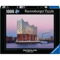 Ravensburger Puzzle Deutschland Collection, Elbphilharmonie Hamburg, 1000 Puzzleteile, Made in Germany